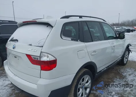 2010 BMW X3 xDrive30I z USA, uszkodzony, nr VIN WBXPC9C41AWJ38124
